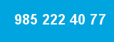 985 222 40 77 985 222 40 77